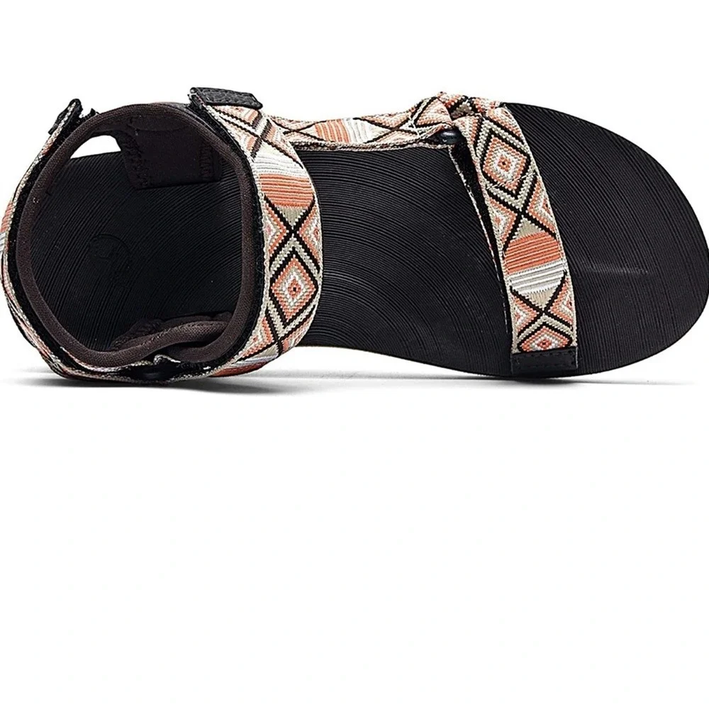 Womens Walking Sport Flat Sandals Comfort Water Shoes for Summer Outdoor Hiking